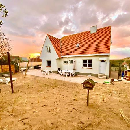Villa Friedolin Heeft Zicht Op Zee En Duinen, In Duinenreservaat, Hot Tub Met Jacuzzi En Sauna Met Zeezichten Te オーストダインケルケ エクステリア 写真